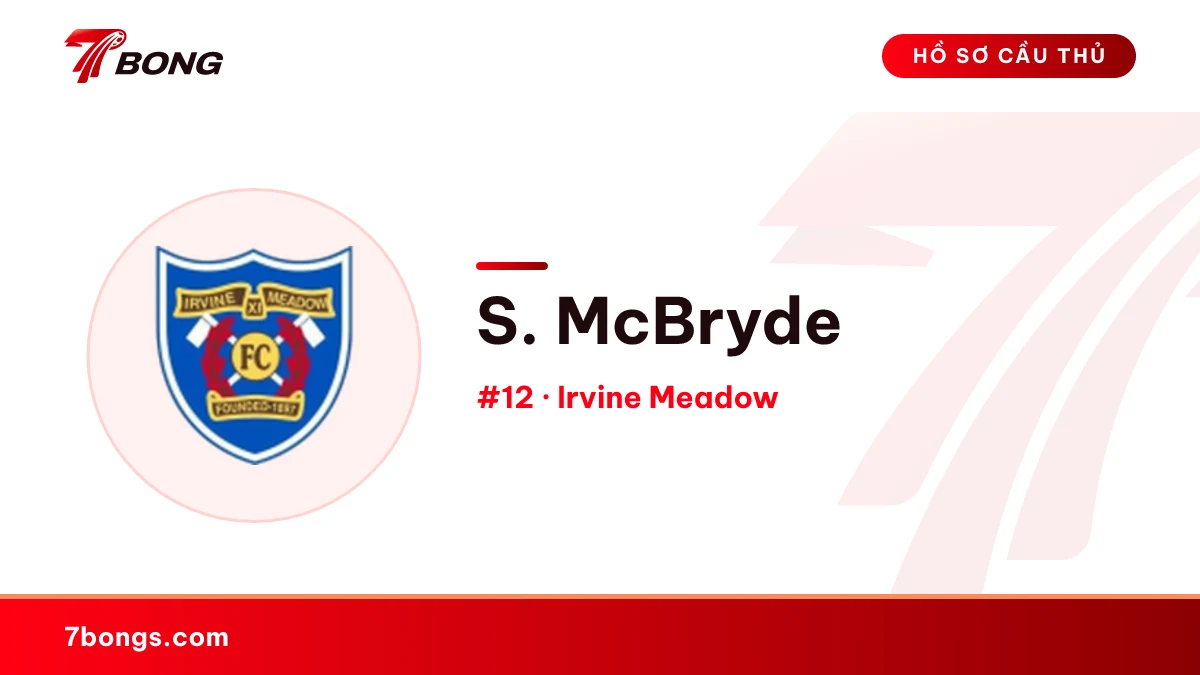 S. McBryde — Irvine Meadow