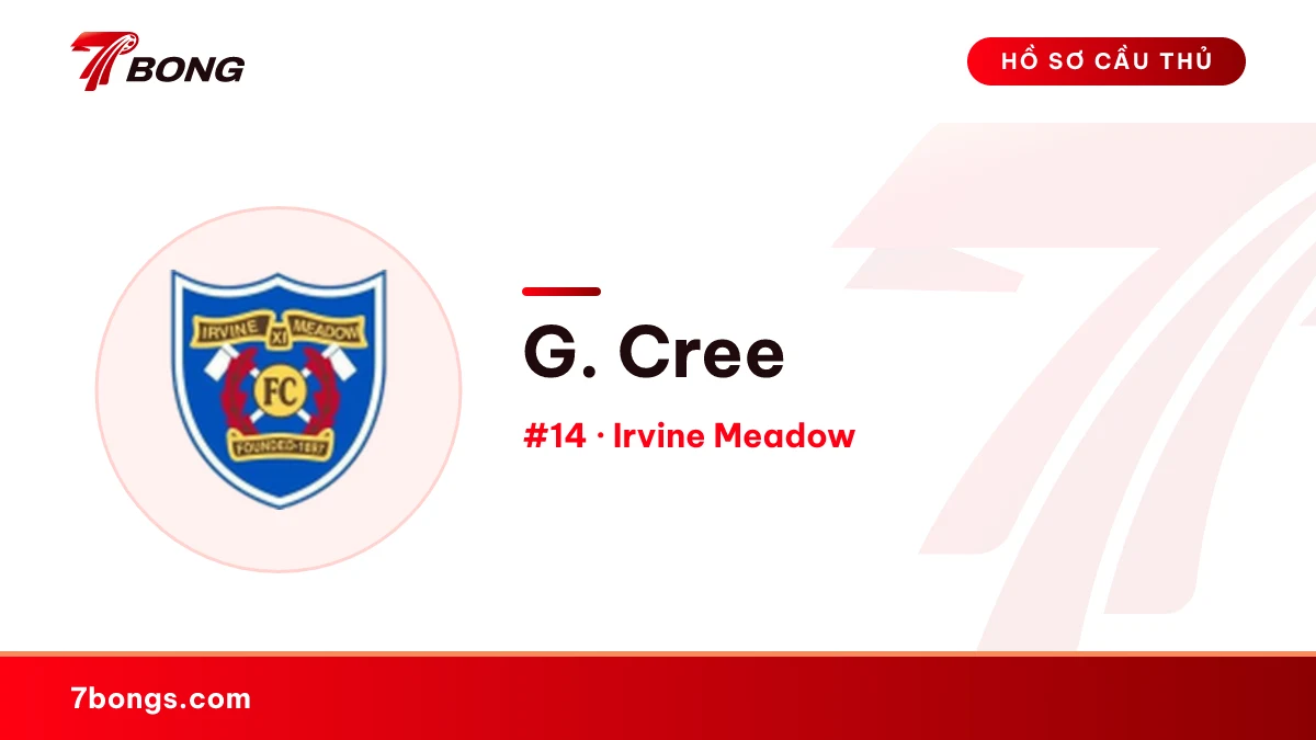 G. Cree — Irvine Meadow