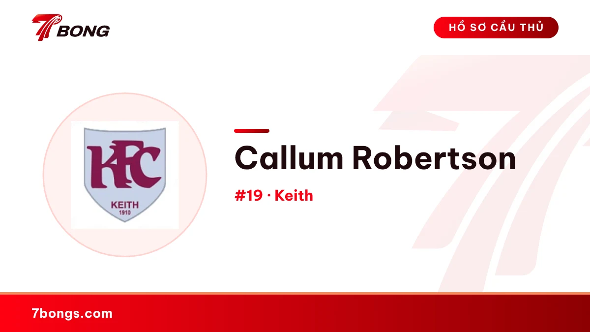 Callum Robertson — Keith