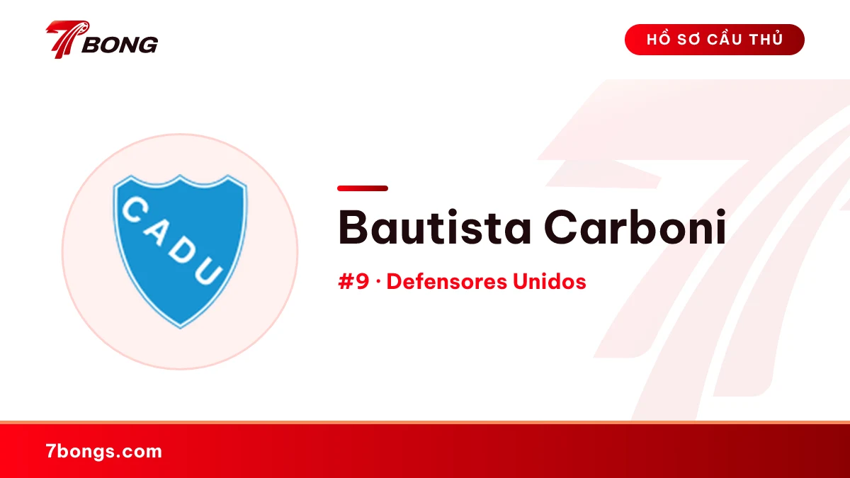 Bautista Carboni — Defensores Unidos
