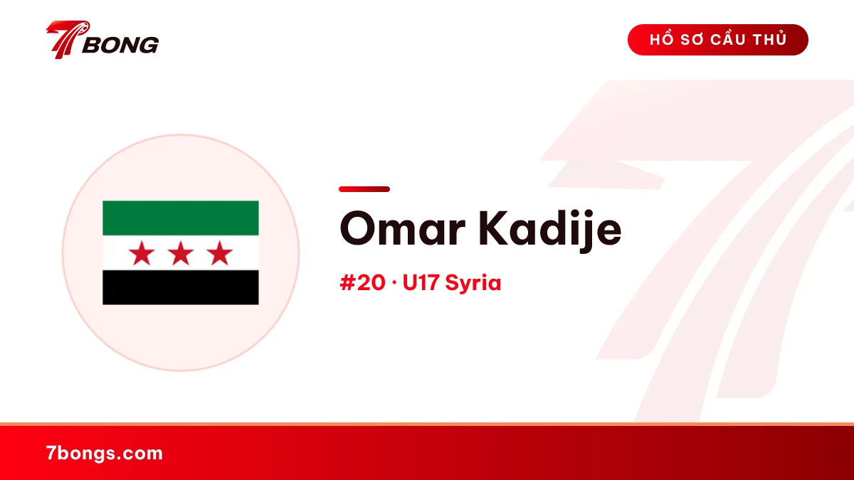 Omar Kadije — U17 Syria