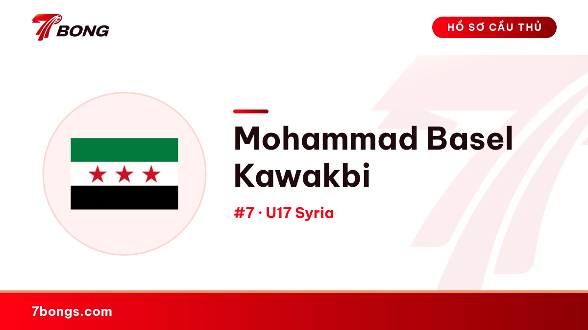 Mohammad Basel Kawakbi — U17 Syria