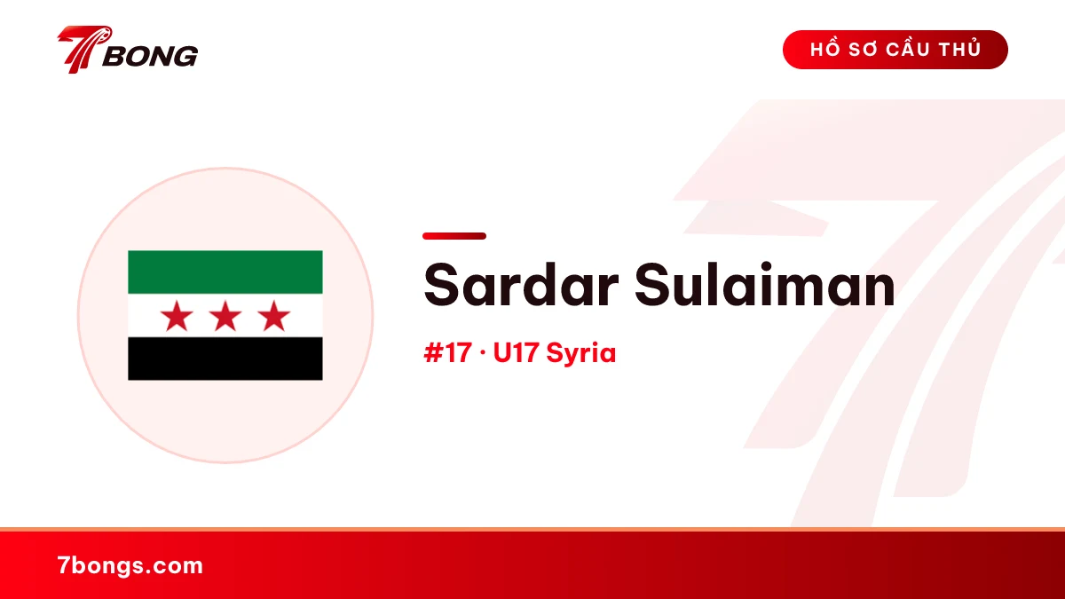 Sardar Sulaiman — U17 Syria