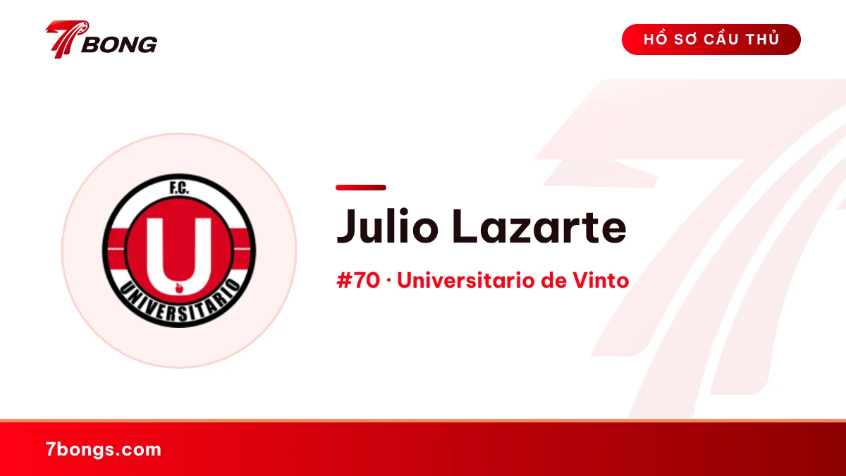 Julio Lazarte — Universitario de Vinto