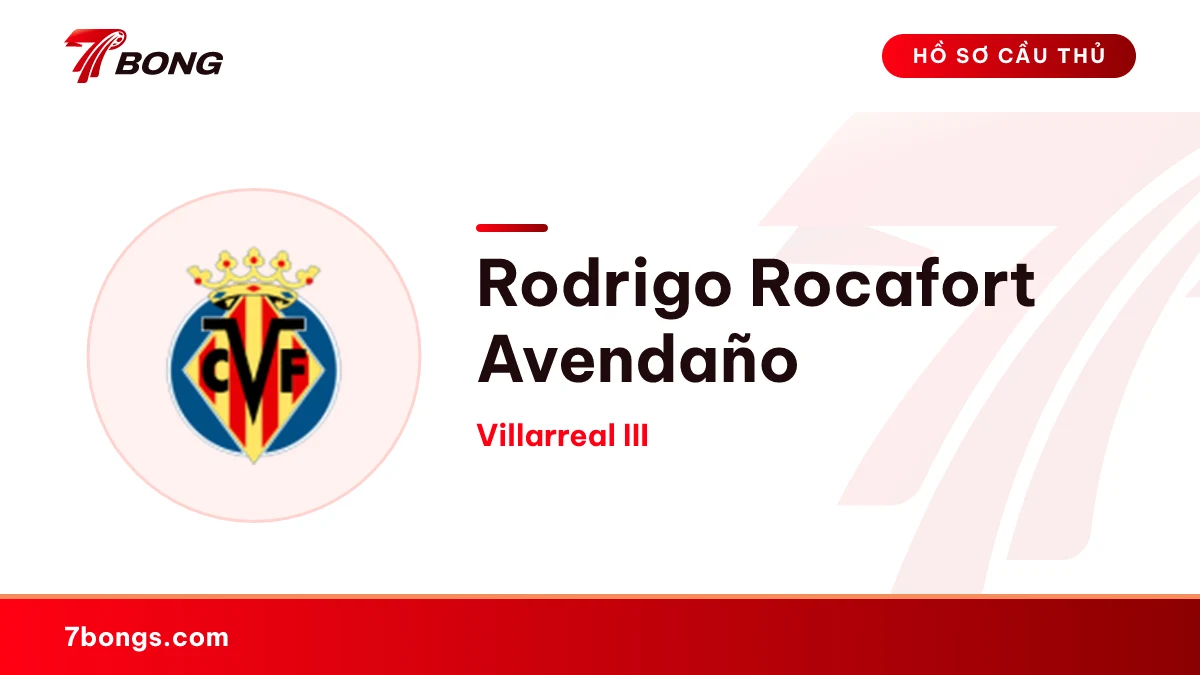 Rodrigo Rocafort Avendaño — Villarreal III