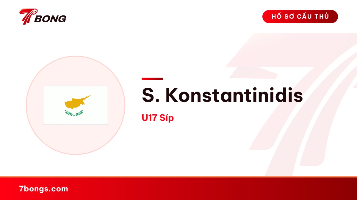 S. Konstantinidis — U17 Síp