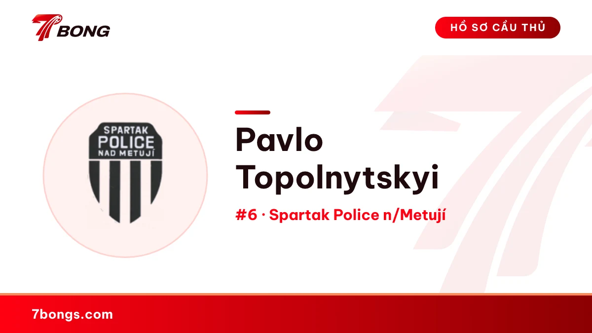 Pavlo Topolnytskyi — Spartak Police n/Metují