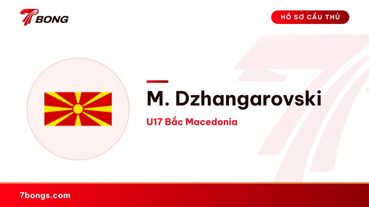 M. Dzhangarovski — U17 Bắc Macedonia