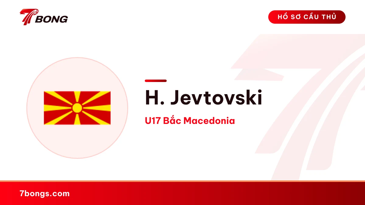 H. Jevtovski — U17 Bắc Macedonia