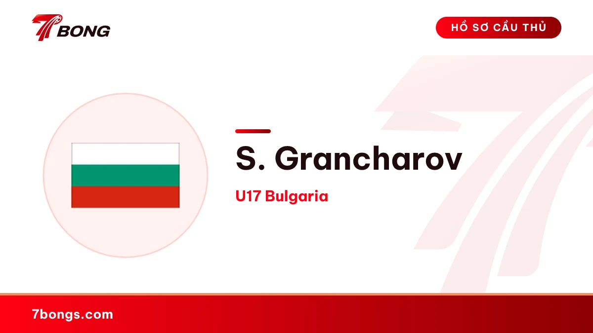 S. Grancharov — U17 Bulgaria