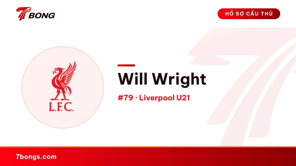 Will Wright — Liverpool U21