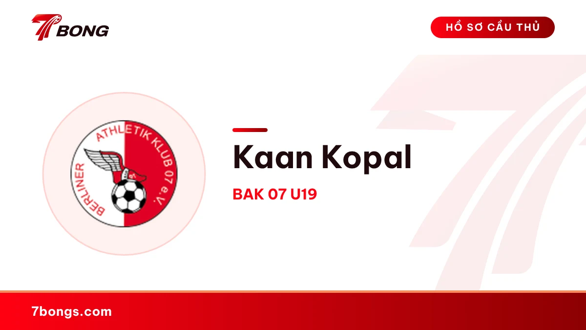 Kaan Kopal — BAK 07 U19