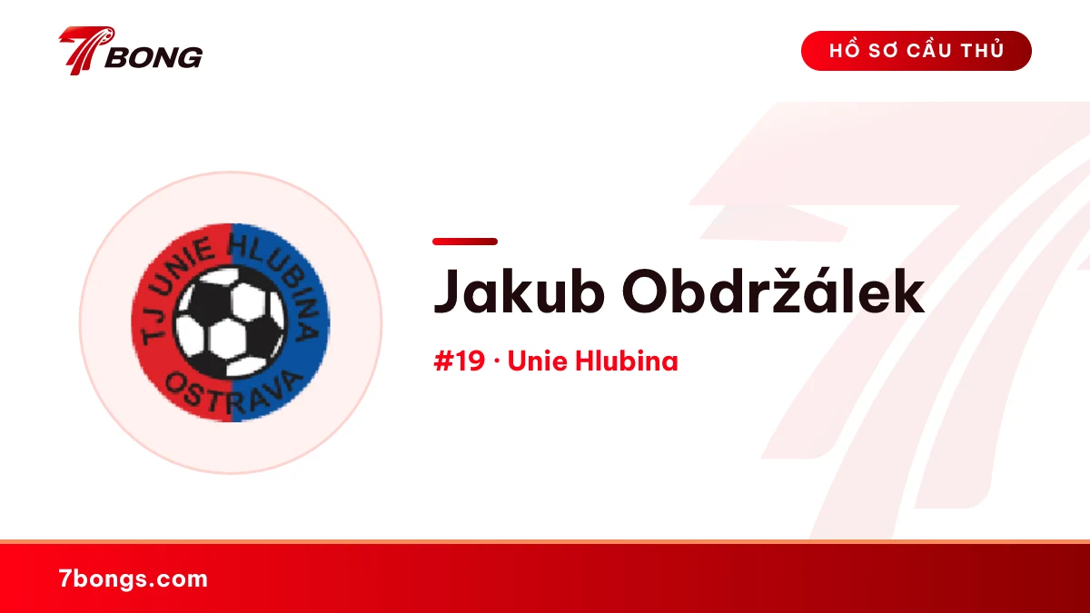 Jakub Obdržálek — Unie Hlubina