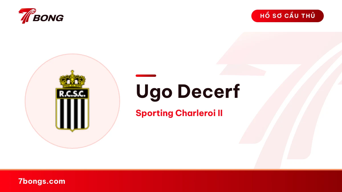 Ugo Decerf — Sporting Charleroi II