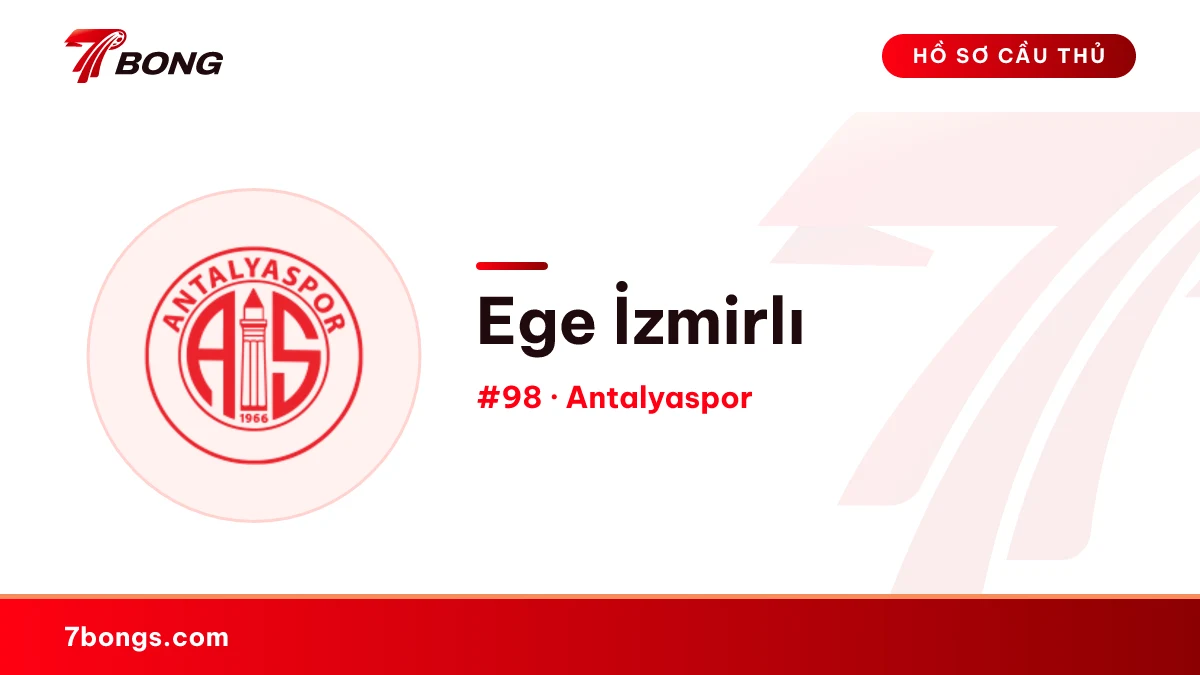 Ege İzmirlı — Antalyaspor