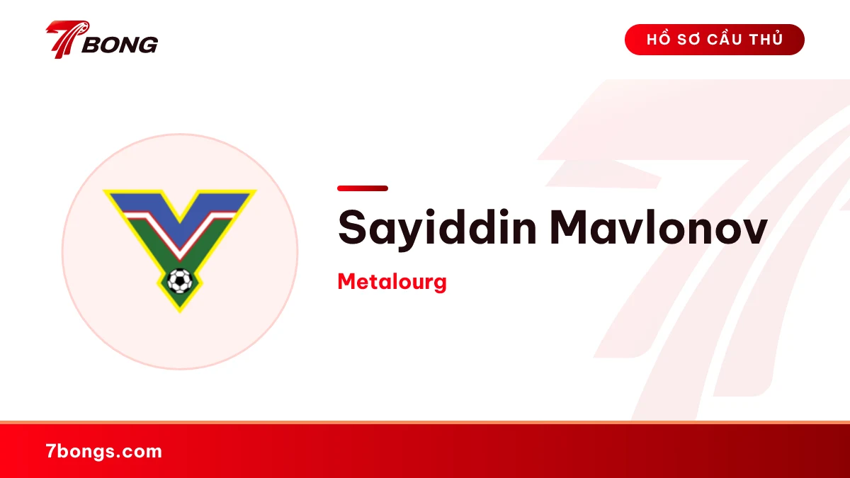Sayiddin Mavlonov — Metalourg