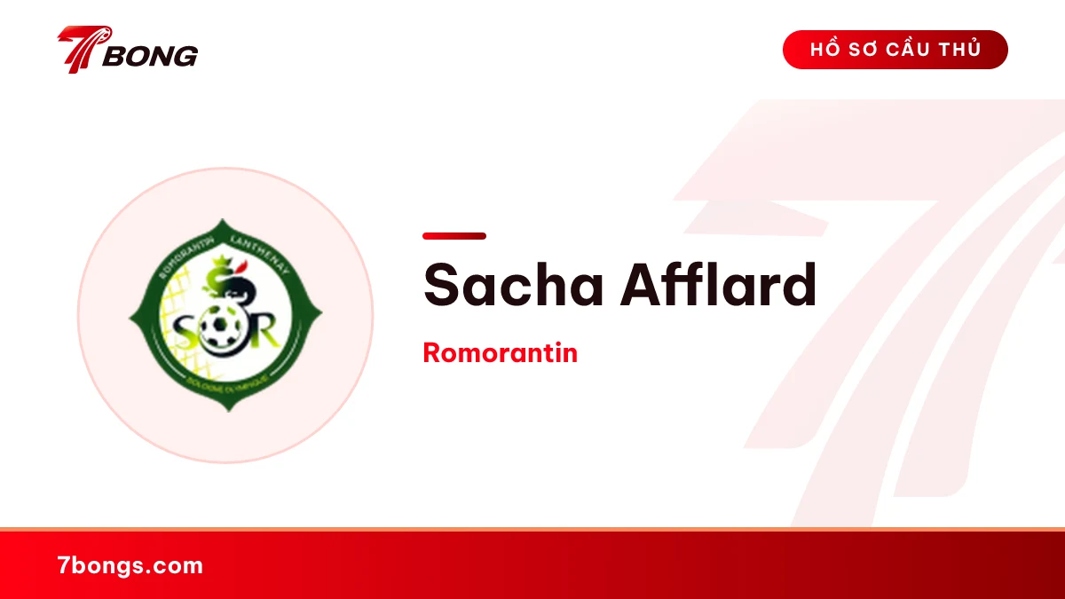 Sacha Afflard — Romorantin
