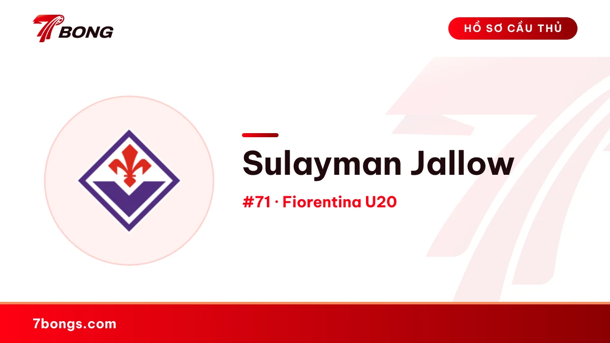 Sulayman Jallow — Fiorentina U20