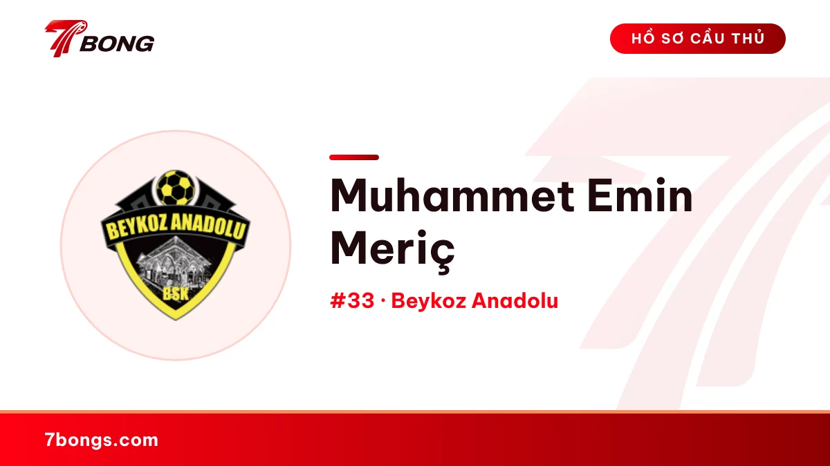 Muhammet Emi̇n Meri̇ç — Beykoz Anadolu