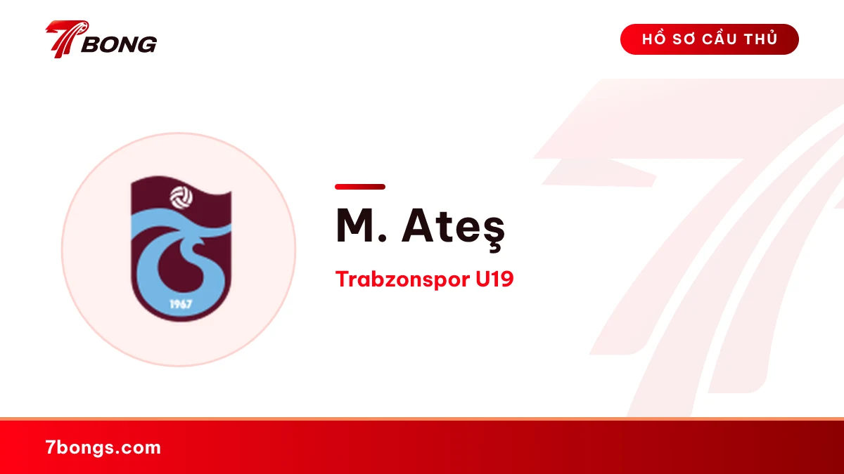 M. Ateş — Trabzonspor U19