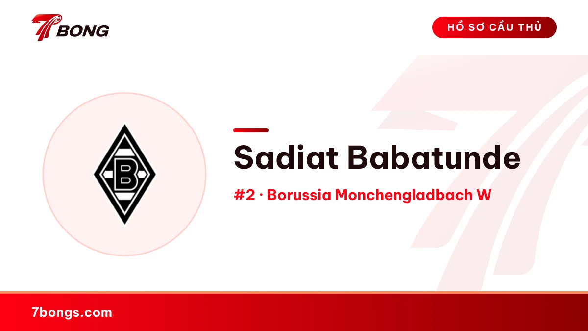 Sadiat Babatunde — Borussia Monchengladbach W