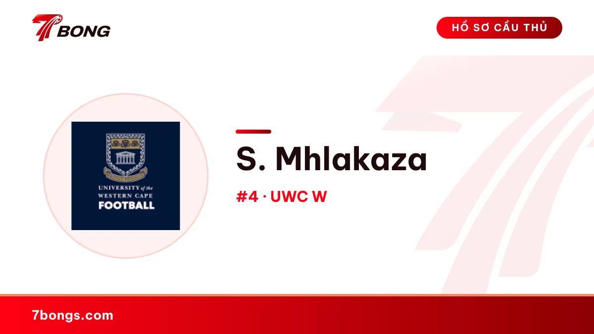 S. Mhlakaza — UWC W