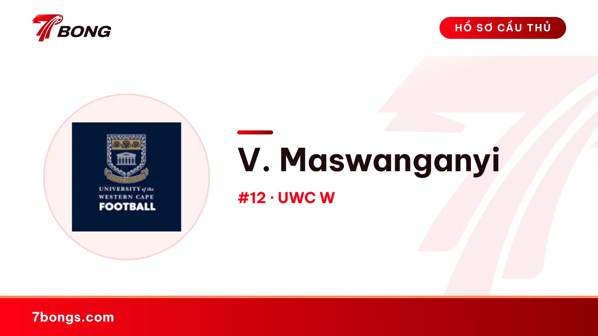 V. Maswanganyi — UWC W