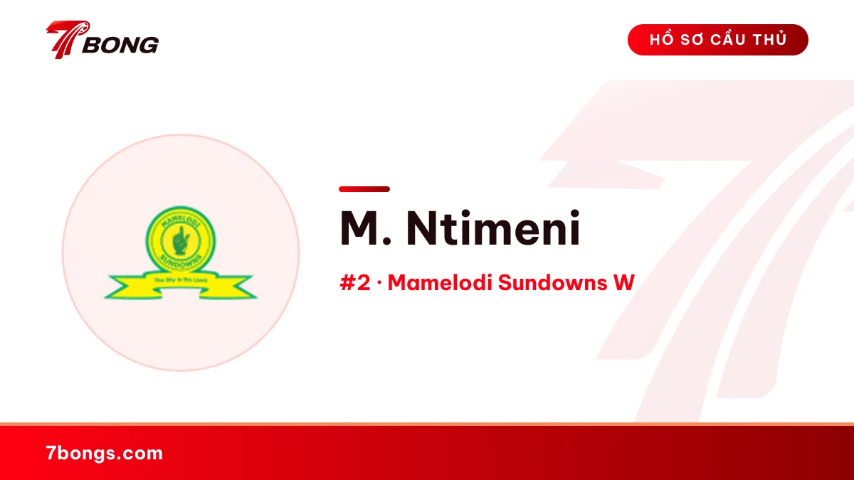 M. Ntimeni — Mamelodi Sundowns W