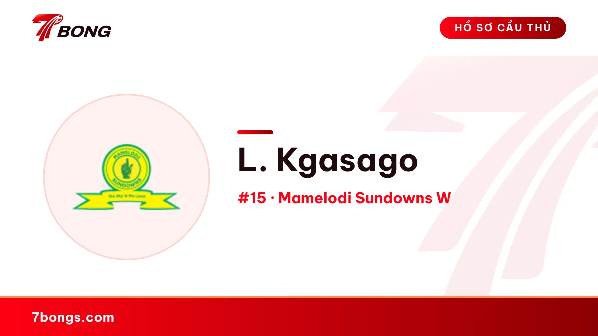 L. Kgasago — Mamelodi Sundowns W