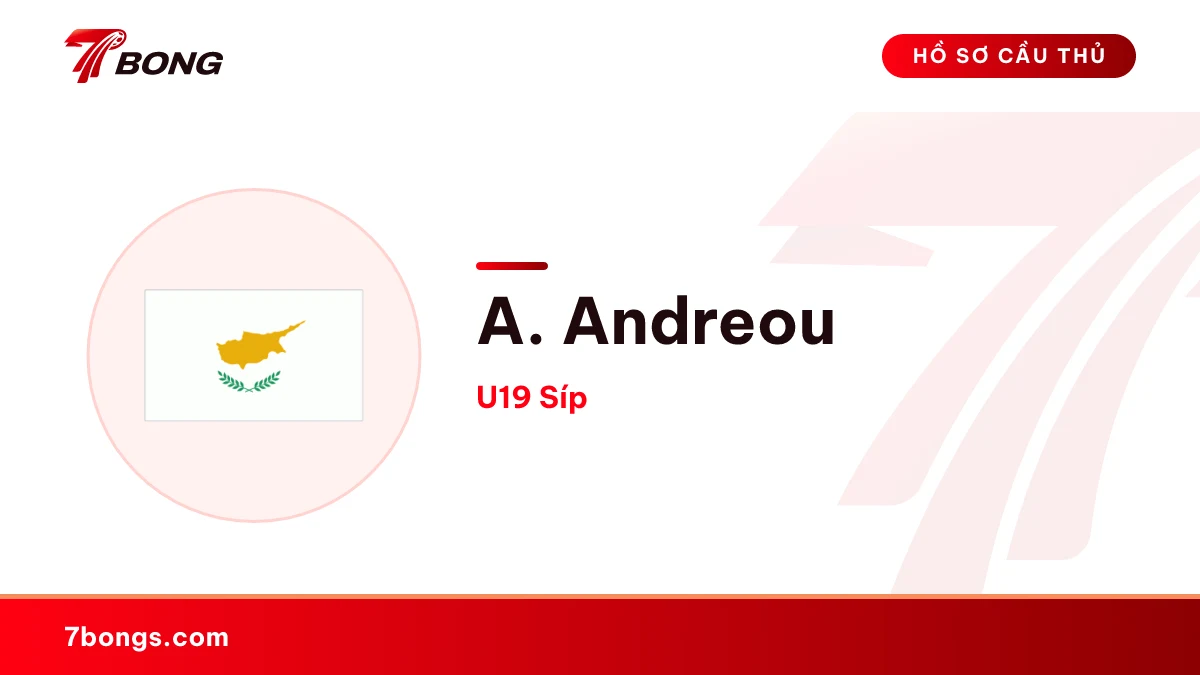 A. Andreou — U19 Síp