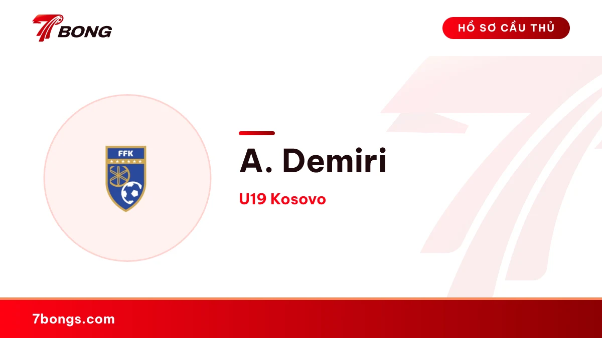 A. Demiri — U19 Kosovo