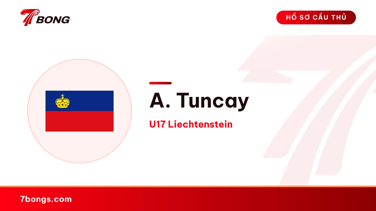 A. Tuncay — U17 Liechtenstein