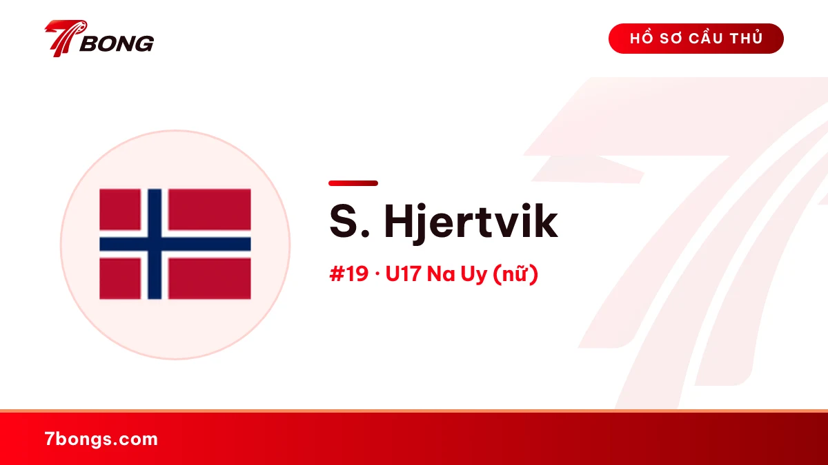 S. Hjertvik — U17 Na Uy (nữ)