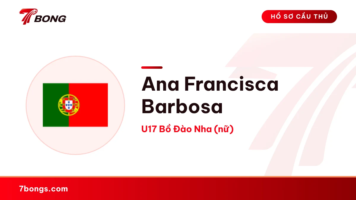 Ana Francisca Barbosa — U17 Bồ Đào Nha (nữ)