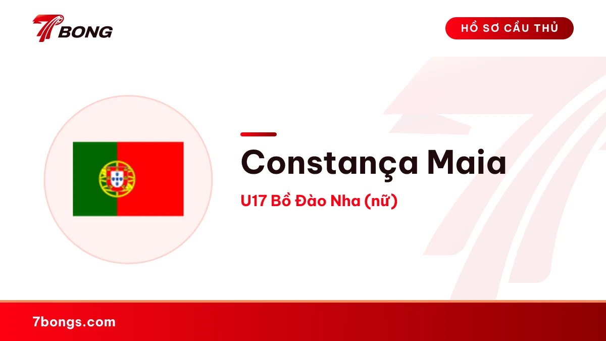 Constança Maia — U17 Bồ Đào Nha (nữ)