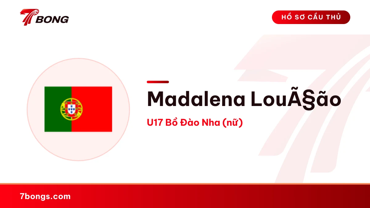 Madalena LouÃ§ão — U17 Bồ Đào Nha (nữ)