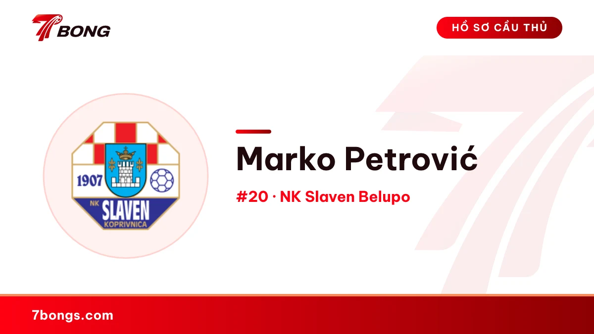 Marko Petrović — NK Slaven Belupo