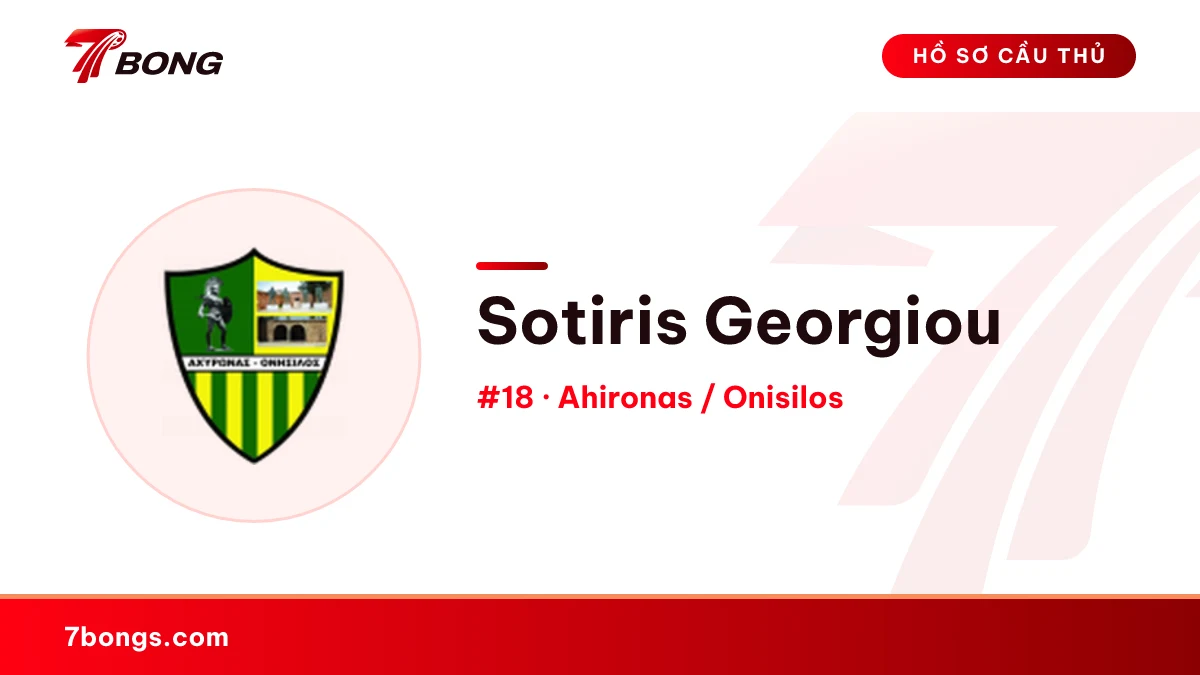 Sotiris Georgiou — Ahironas / Onisilos