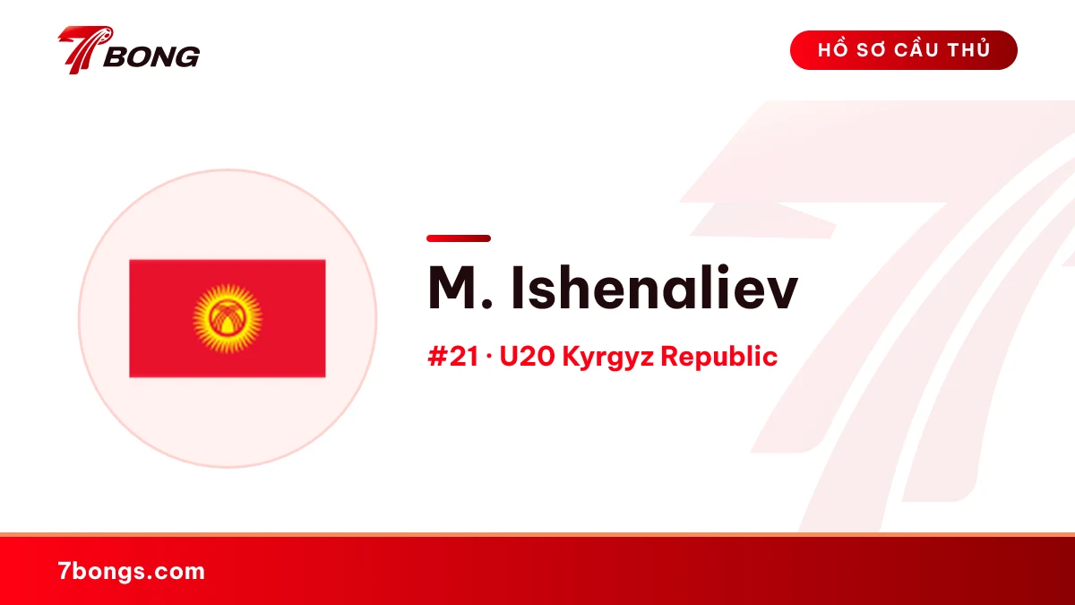 M. Ishenaliev — U20 Kyrgyz Republic