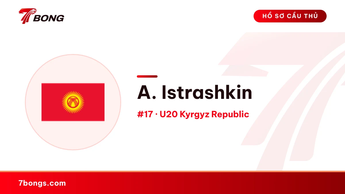 A. Istrashkin — U20 Kyrgyz Republic