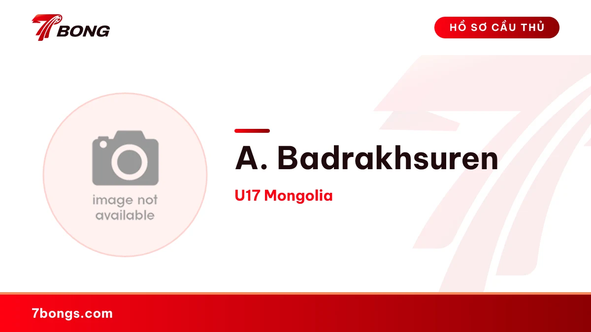 A. Badrakhsuren — U17 Mongolia
