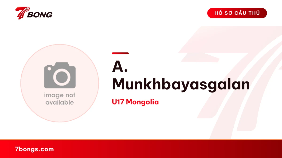 A. Munkhbayasgalan — U17 Mongolia