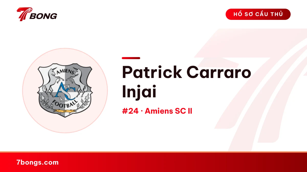 Patrick Carraro Injai — Amiens SC II