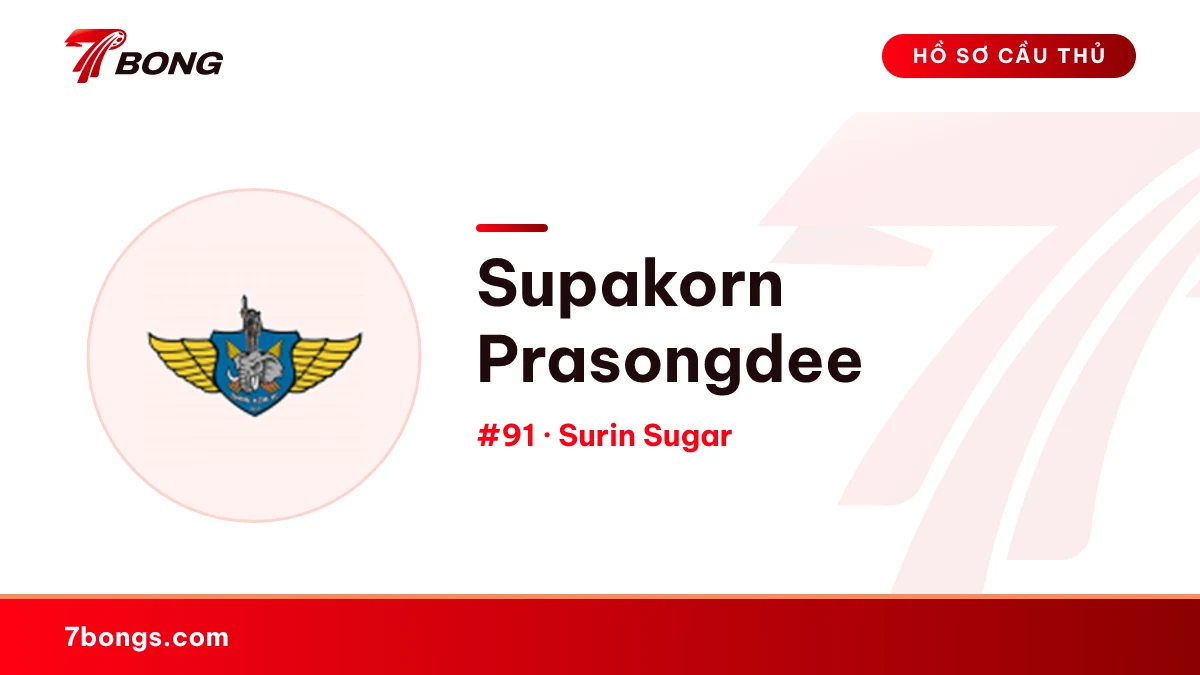 Supakorn Prasongdee — Surin Sugar