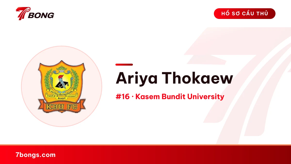 Ariya Thokaew — Kasem Bundit University