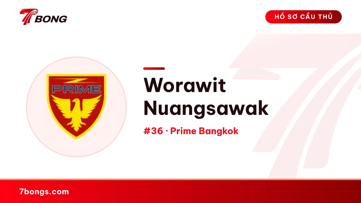 Worawit Nuangsawak — Prime Bangkok