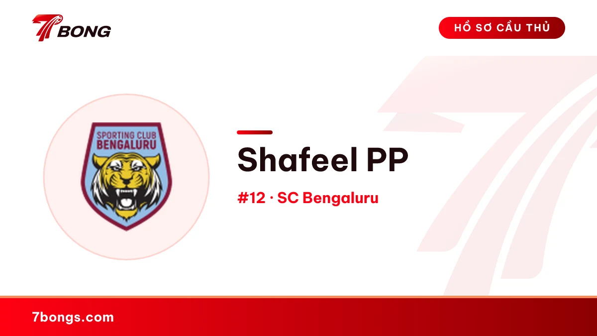 Shafeel PP — SC Bengaluru