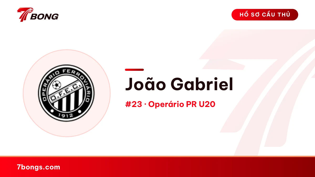 João Gabriel — Operário PR U20