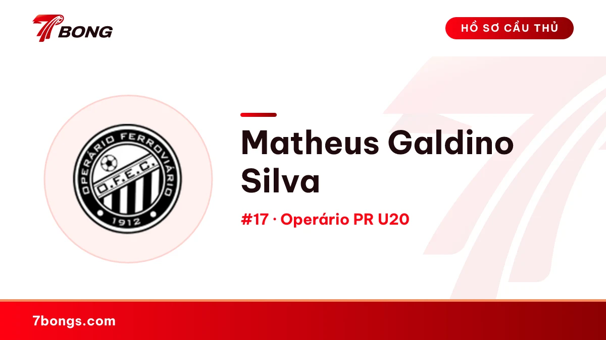 Matheus Galdino Silva — Operário PR U20