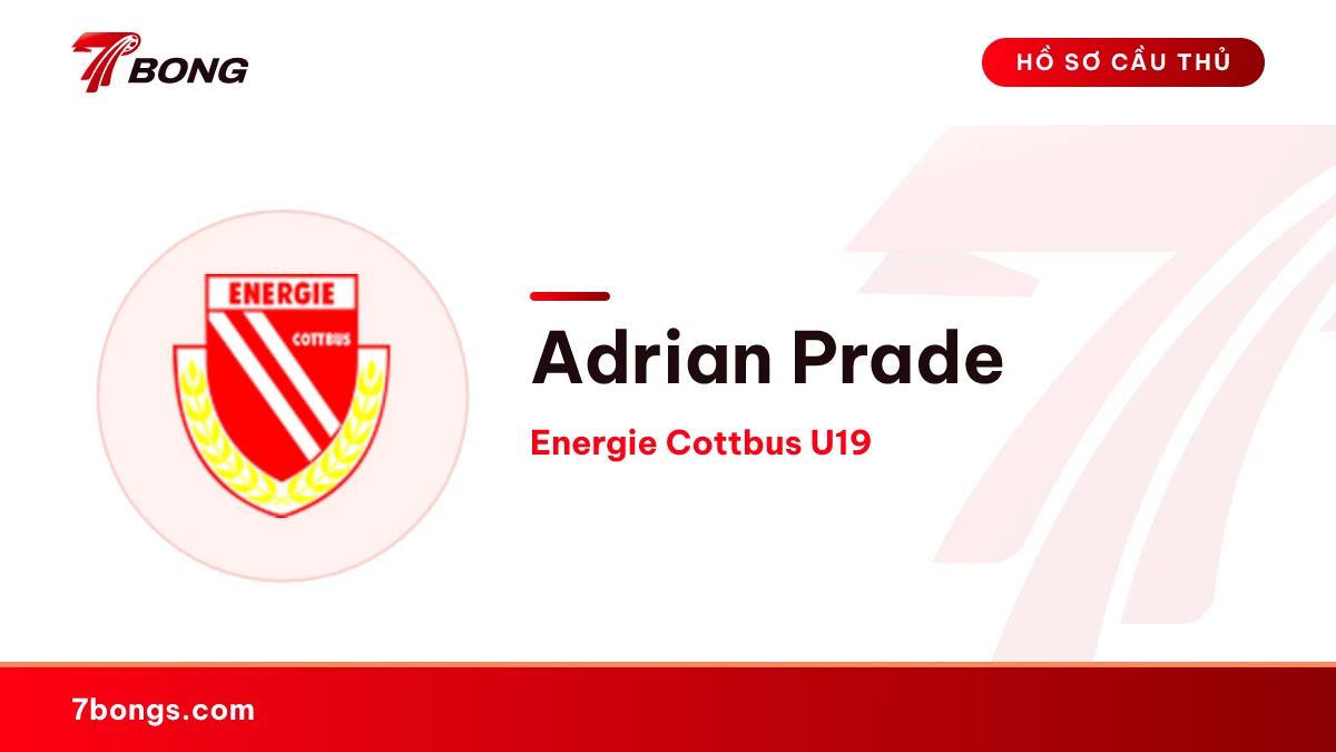 Adrian Prade — Energie Cottbus U19